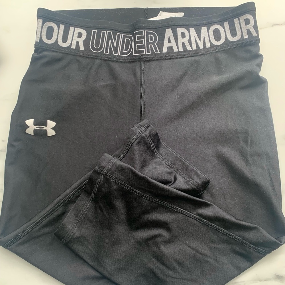 Under Armour Black Workout Capris